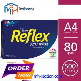 Reflex copy paper A4 80,75,70 gsm