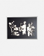 Music Band 3D Wall Mural