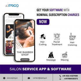 Salon Service App/ Software