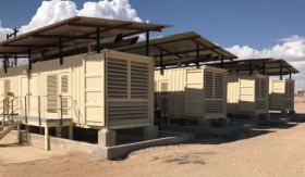 9600 KW Perkins Containerized Diesel Generator Pla