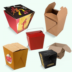 Custom Printed Takeout Boxes