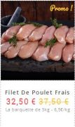 Filet de Poulet Frais