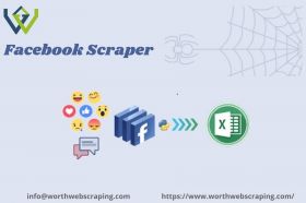 Facebook scraper