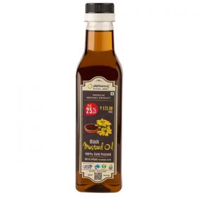 Organic Cold Pressed Black Mustard Oil