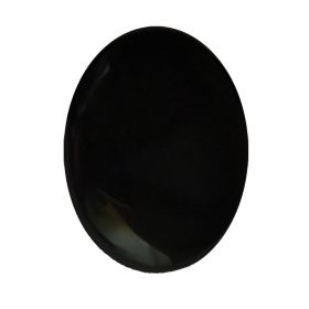 Astro Gemstone Black Hakik certified 25.85 Carat  