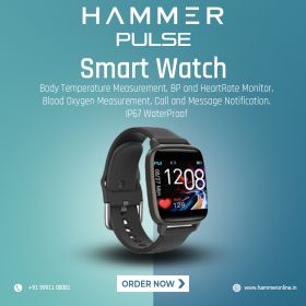Hammer Pulse Smart Watch For Body Temperature