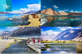 6 Days Leh Ladakh Tour Package With Nubra & Pangon