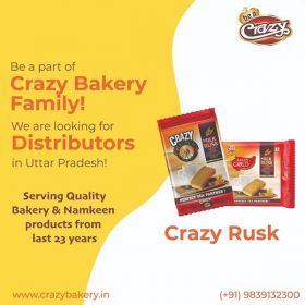  Wanted distributors for Milk Rusk in UP