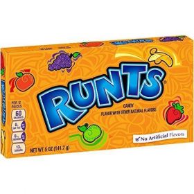 Wonka Runts Video Box 141.7g (5oz) (Box of 12)