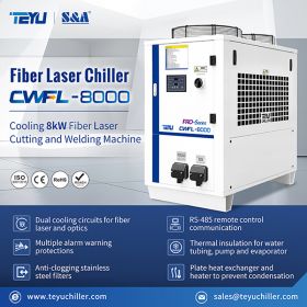 Laser Chiller CWFL-8000 to Cool 8000W Fiber Laser