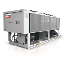 Air cooled chiller with free-cooling