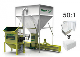 GREENMAX Polystyrene Compactor Apolo C300