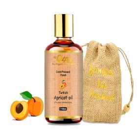 O4U Turkish Apricot Cold Pressed  Organic Oil.