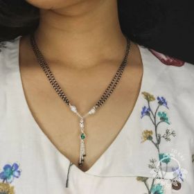 Silver Mangalsutra