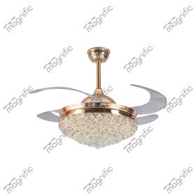 Decorative Luxury  fans With Lights