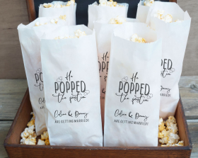 Custom Popcorn Bags