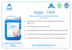 Premium Shower Gel Sky Blue - AQSA – 7410 