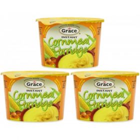 Grace Instant Cornmeal Porridge 60g (Pack of 3)