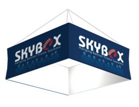 Square Hanging Fabric Display | Banner Stand Pros