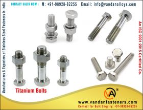 Titanium Bolts manufacturers exporters suppliers s