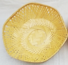 Bamboo Hexagonal Gift Basket