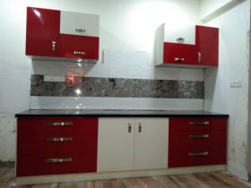 Galvanized steel modular kitchen cabinets