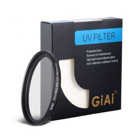 GiAi slim waterproof 46mm Camera UV Filter Lens