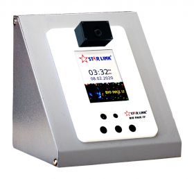 Bio face reader with thermal temperature screening