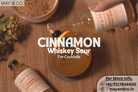 Cinnamon Whiskey Sour