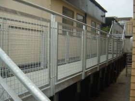 Wall Top Railings Roof Terrace Railings 