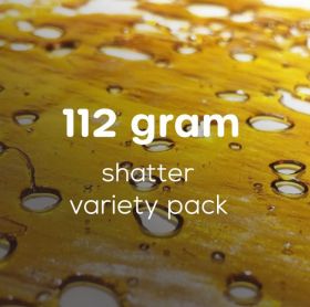 Wholesale Shatter Variety Pack 112 Grams | 50 Cann