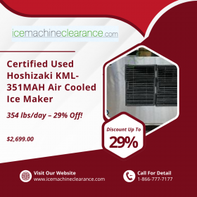 Hoshizaki KML-351MAH Air Cooled Ice Maker 