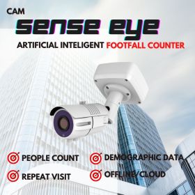 Artificial Intelligent Footfall Counter Camera 