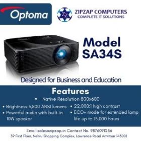 SA34S - OPTOMA PROJECTOR