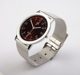 E157: Wrist Watch Red Dial E157RDWSTBK