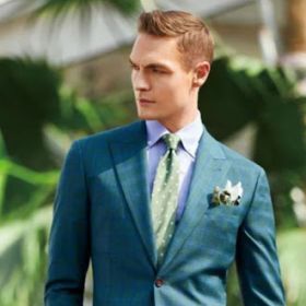 2 Piece Checks and Window Wool Suit