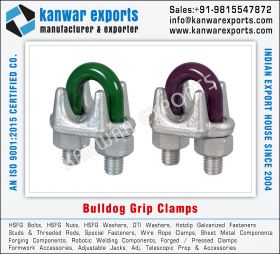 Bulldog Clamps manufacturers exporters in India Lu