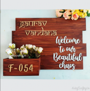 Handcrafted Planter Nameplate | Nameplate | Artsy 