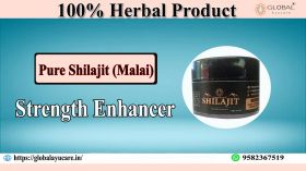 Pure Shilajit (Malai) 10gms by Global Ayucare