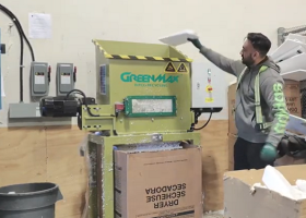 GREENMAX EPS shredder specially for beads