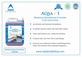Premium Bathroom Cleaner Cum Sanitizer - AQSA – 1