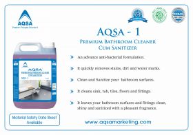 Premium Bathroom Cleaner Cum Sanitizer - AQSA – 1