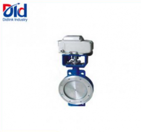 BUTTERFLY VALVE WITH PNEUMATIC ACTUATOR