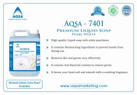 Premium Liquid Soap Pearl White - AQSA – 7401 