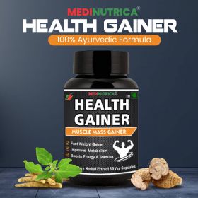Health Gainer (Weight Gainer) 30 Veg Capsules