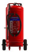 Powder Trolley mounted fire extinguisher