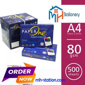 Paper One A4 80 gsm premium (Best copy paper)
