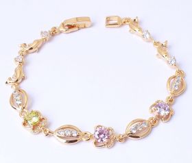 American Diamond Fancy Bracelet-Cartlay