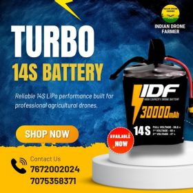 30000mAh Turbo Drone Battery – High Performance ⚡