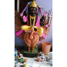 Shani Dev Black Statue